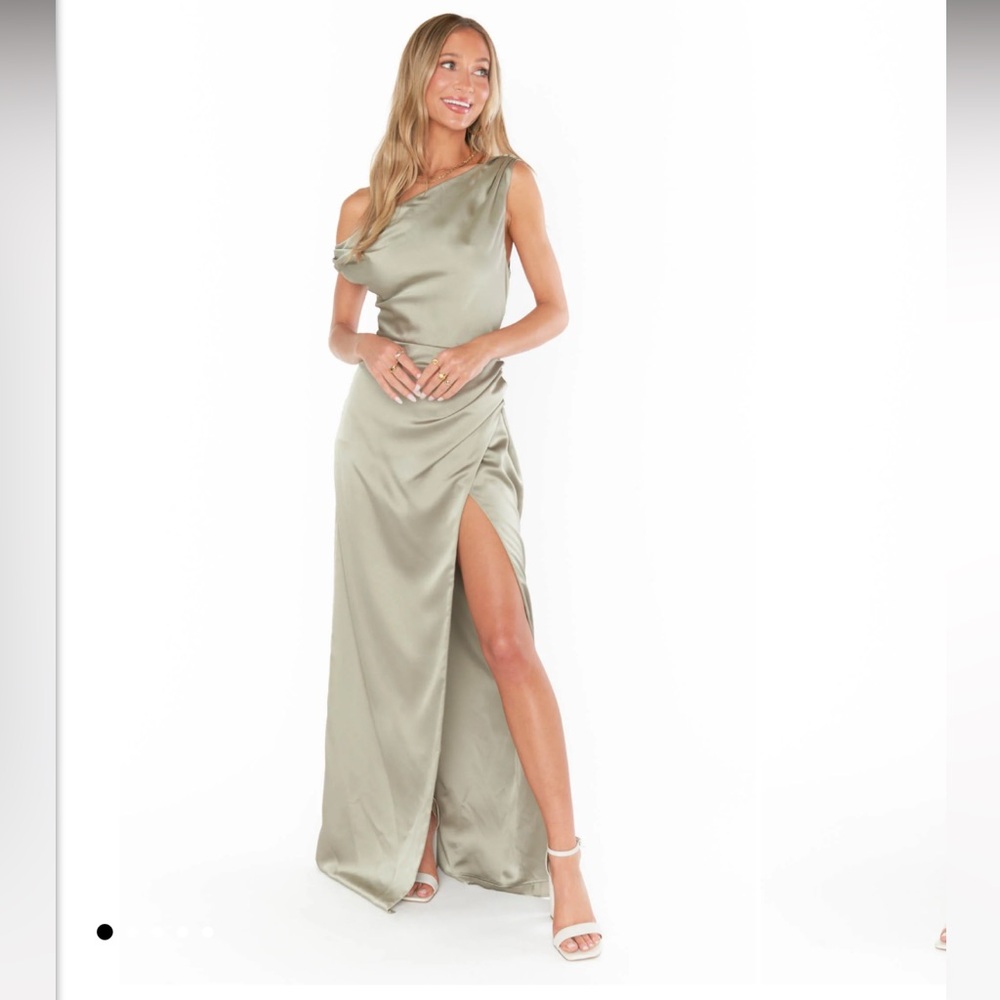 Show Me Your Mumu Jodie Luxe Satin Dress